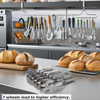 Star Brand Pastry Cutter with Grinder Spaghetti Dough Roller Knife Stainless - Image 7