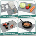 Silicone Coffee Mat, Eco-friendly, Hygienic Drying Pad, Leak-Proof and Non-Slip - Image 5