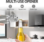 Safring Can Opener Manual, Heavy Duty Handheld Strong Can Opener - Image 5