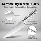 McCook® Knife Sets, German Stainless Steel Knife Block Sets - Image 5