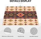 American Aztec Dish Drying Mat Traditional Ethnic Style Design Geometric Drying - Image 2