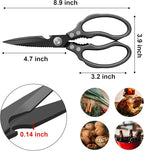 CGBE Kitchen Scissors, Heavy Duty Dishwasher Safe Food Scissors - Image 3
