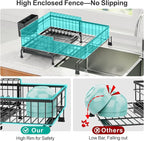 Swedecor Extendable Dish Drying Rack - Image 4