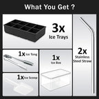 Large Silicone Ice Cube Tray - Image 8