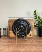 Pot Lid Organizer Cutting Board Holder Inside Cabinet 304 Stainless Steel Pot - Image 2