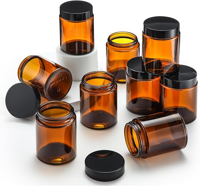 Domensi 24 Pcs Bulk 6oz Glass Jars - Image 4