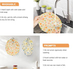Reusable Bowl Covers for Bread Proofing（2 Large）- Cotton Beeswax Bowl Covers - Image 7