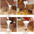 4 PCS Plastic Kitchen Funnel Set - Image 7