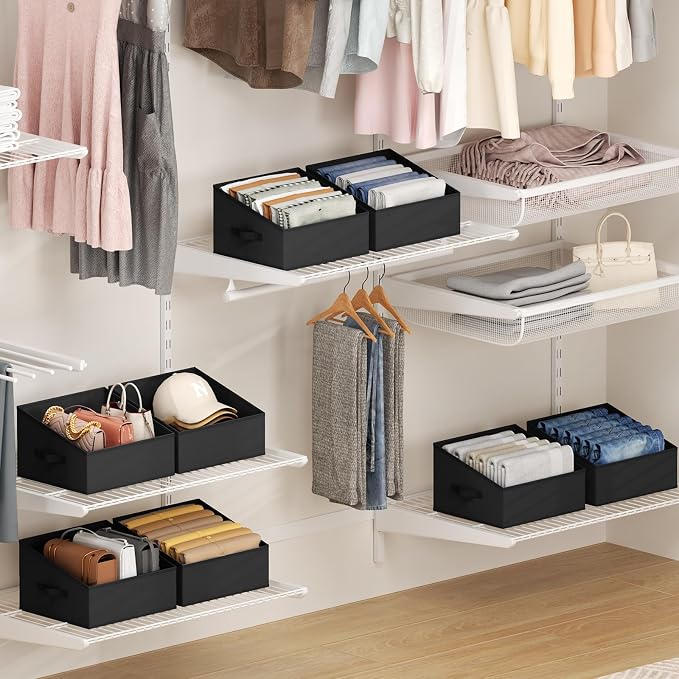 DIMJ Closet Storage Bins 10 Pack - Image 3