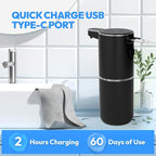 Automatic Soap Dispenser Touchless, Liquid Hand Soap Dispenser 12.8oz USB - Image 7