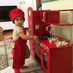 Novelty Place Kid's Apron with Chef Hat Set - Image 6