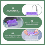 Mini Ice Cube Tray for Freezer: Small Plastic Ice Cubes Trays for Freezer - Image 6