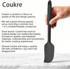 Coukre Silicone Spatula Set of 5, High Temperature Resistant, Food Grade - Image 6