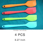 zYoung 4 Pcs Silicone Spatulas, Rubber Spatula Heat Resistant Seamless One - Image 2