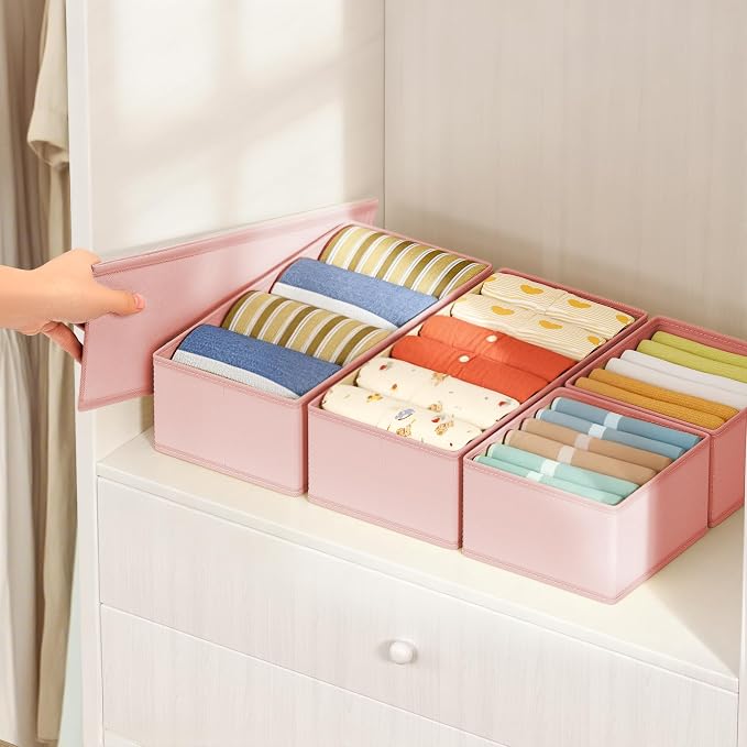 DIMJ Drawer Organizer Clothes Storage - Image 7
