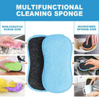 HOMEXCEL 12 Pack Multi-Purpose Scrub Sponges Kitchen, Dish Sponge, Non-Scratch - Image 3