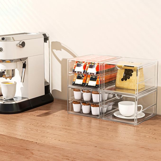 caktraie Versatile Acrylic Makeup Organizer, Drawer Organizer - Image 5
