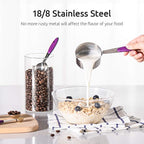 U-Taste 10 Piece Measuring Cups and Spoons Set in 18/8 Stainless Steel - Image 3