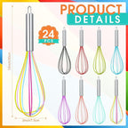 Domensi 24 Pcs 12 Inch Whisks Bulk - Image 2