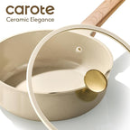 CAROTE 14Pcs Pots and Pans Set Non stick, Ceramic Cookware Set, Non-toxic - Image 5