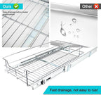 Pull Out Cabinet Organizer 17" W X 22" D, Slide Out Drawers - Image 7