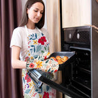 5 Pcs Kitchen Stuff Accessories, Kitchen Oven Mitts and Pot Holders Sets - Image 8