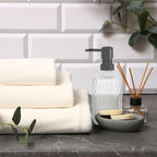 Clear Glass Soap Dispenser - Image 3