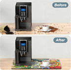 Rnivvi Coffee Mat, Hide Stain Rubber Backed Absorbent Dish Drying Pad - Image 6