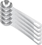 5 PCS Measuring Spoons Tablespoon Measuring Spoon 1/2 tbsp Stainless Steel - Image 8