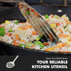 Chef Craft Select Slotted Spoon, 12 inch, Stainless Steel - Image 3