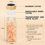 24Pcs Spice Jars with Label, 4oz Empty Square Seasoning Containers, Spice Jars - Image 2