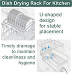 LIYI Dish Drying Rack, Large Dish Rack - Image 4