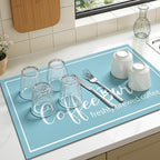 Findosom Dish Drying Mat, Cuttable Drying Mat - Image 7