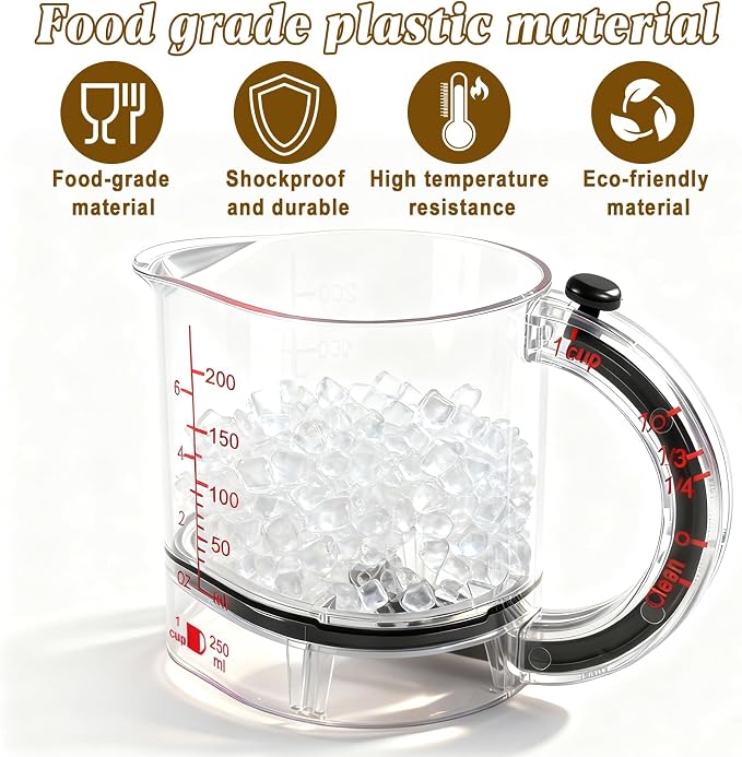 4-in-1 Adjustable Measuring Cup - Image 6