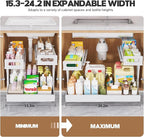 1 Pack Expandable Under Sink Organizers Storage - Image 7