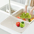 TIKNIK Silicone Dish Drying Mat, Stone Drying Mat - Image 6