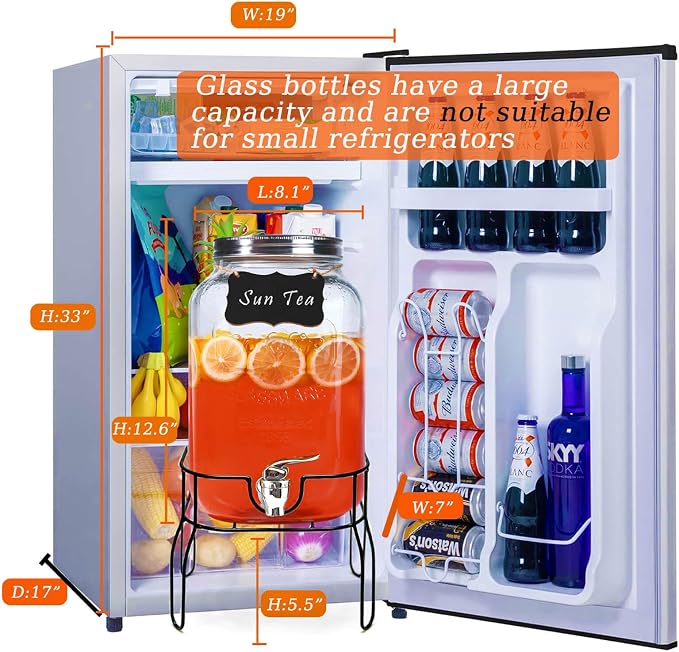 2 Gallon Glass Drink Dispensers - Image 4