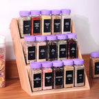 48 Glass Spice Jars with Labels, Spice Jar Set, 4oz Spice Containers, Seasoning - Image 5