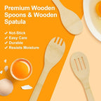 5 Piece Wooden Spoons - Image 7