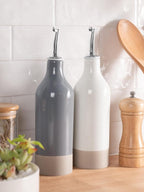 famiware Milkyway 16oz Ceramic Olive Oil Dispenser Bottle, Olive Oil and - Image 6