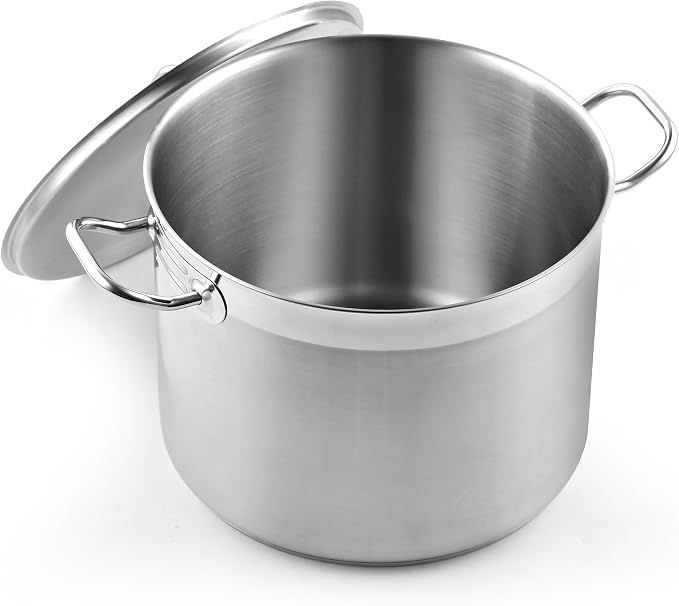 Cooks Standard Stockpots Stainless Steel, 20 Quart Professional Grade Stock Pot by CooksStandard