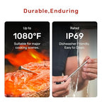 Wireless Bluetooth Meat Thermometer Digital, Smart AI Powered Cooking Thermomer - Image 5