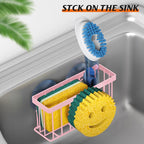 MURLONG Sponge Holder Smiley Face, Sink Caddy, Sink Organizer - Image 5