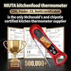 Therm Pro® Chef Meat Thermometer Digital, 1 Sec Instant Read, NIST® Certified - Image 3