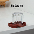 Zulay Kitchen Small Silicone Sponge Holder – Space-Saving Sink Organizer Tray - Image 7