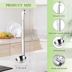 8 PCS Stainless Steel Ladle Soup Handle Ladle - Image 2