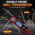 Digital Instant Read Meat Thermometer Waterproof Kitchen Food Cooking - Image 2