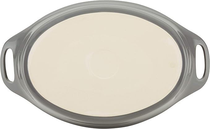 Rachael Ray Solid Glaze Ceramics Bakeware / Baking Pan, Oval - Image 4