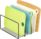 mDesign Metal Pan Organizer for Kitchen Cabinet, Pantry Shelf - Image 6