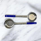 8 Ounce Slotted Stainless Steel Portion Control Ladle Spoon - Image 9